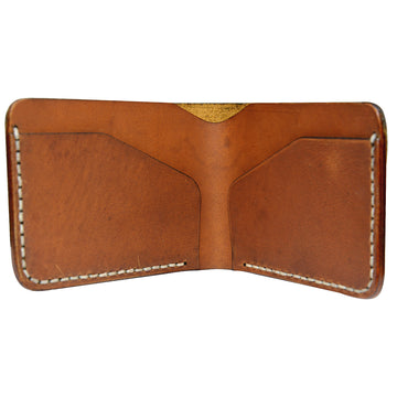 Compact Leather Wallet Men