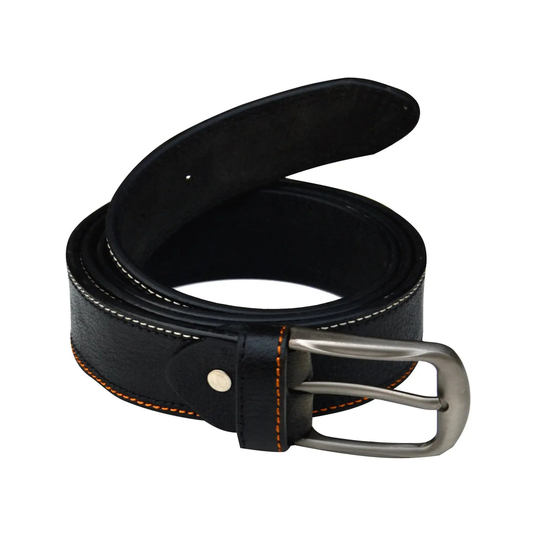 Black Men’s Leather Belt | Professional Men Belt | Western-Attire G-Leather