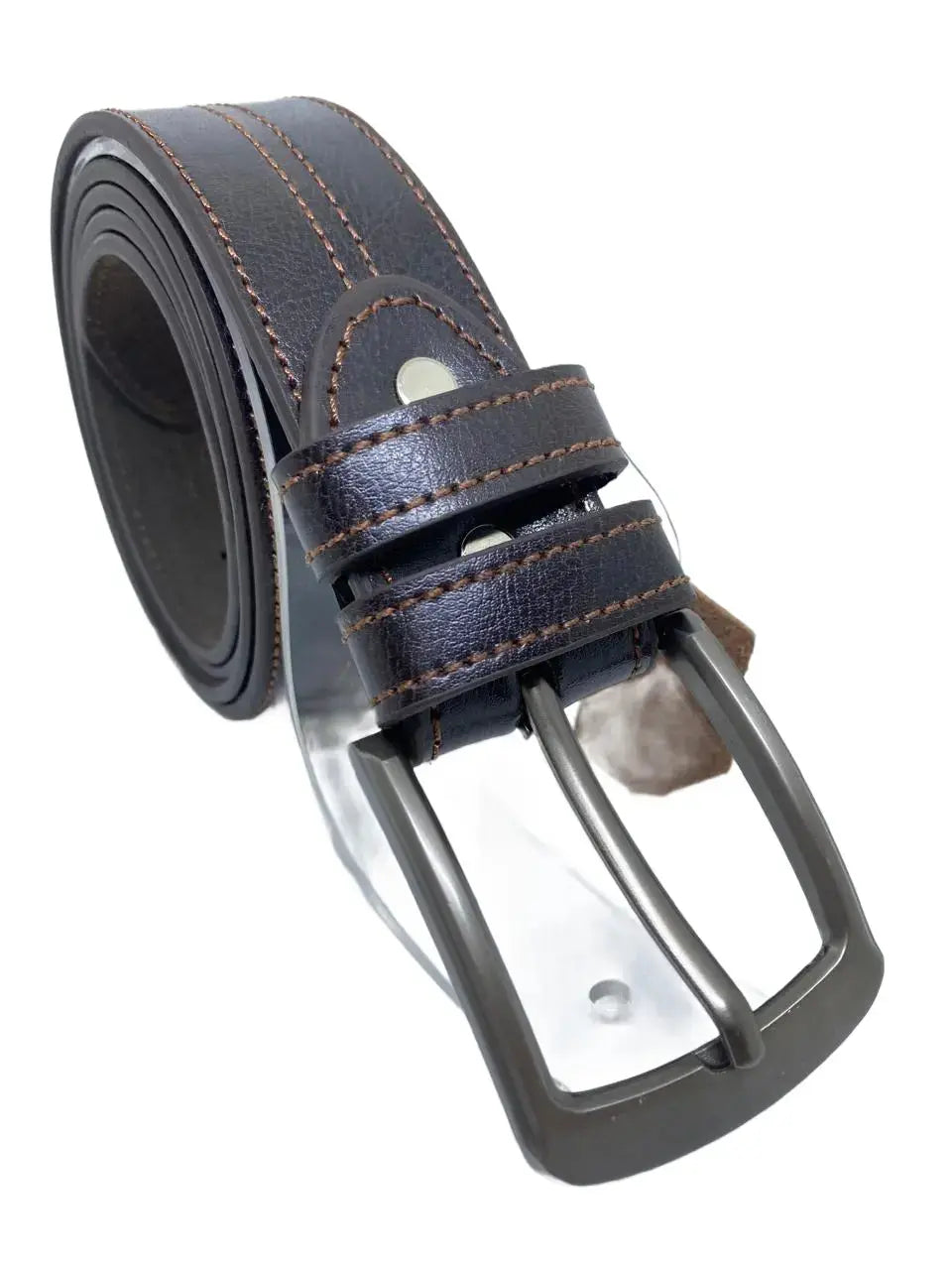 Men’s Leather Belt – Premium Buckle Design | Western-Attire G-Leather