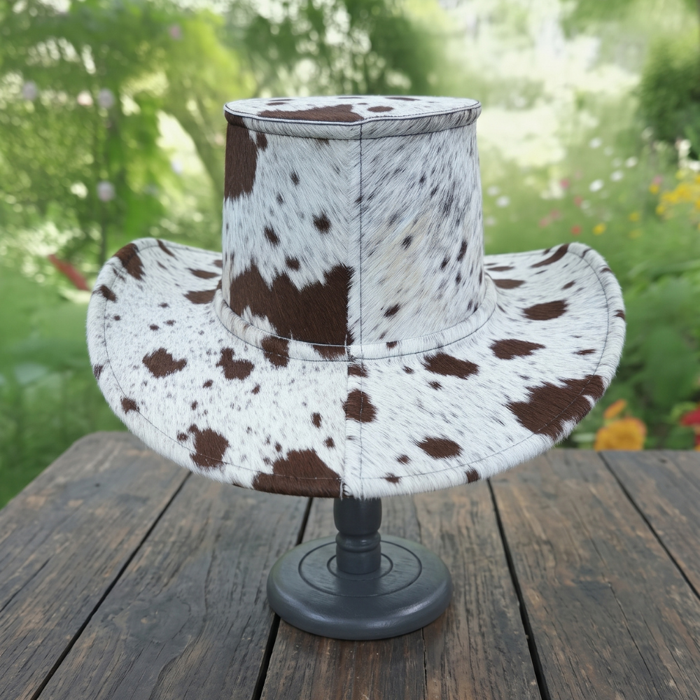 Handmade Cowhide Cowboy Hat – Western Rodeo & Ranch Style