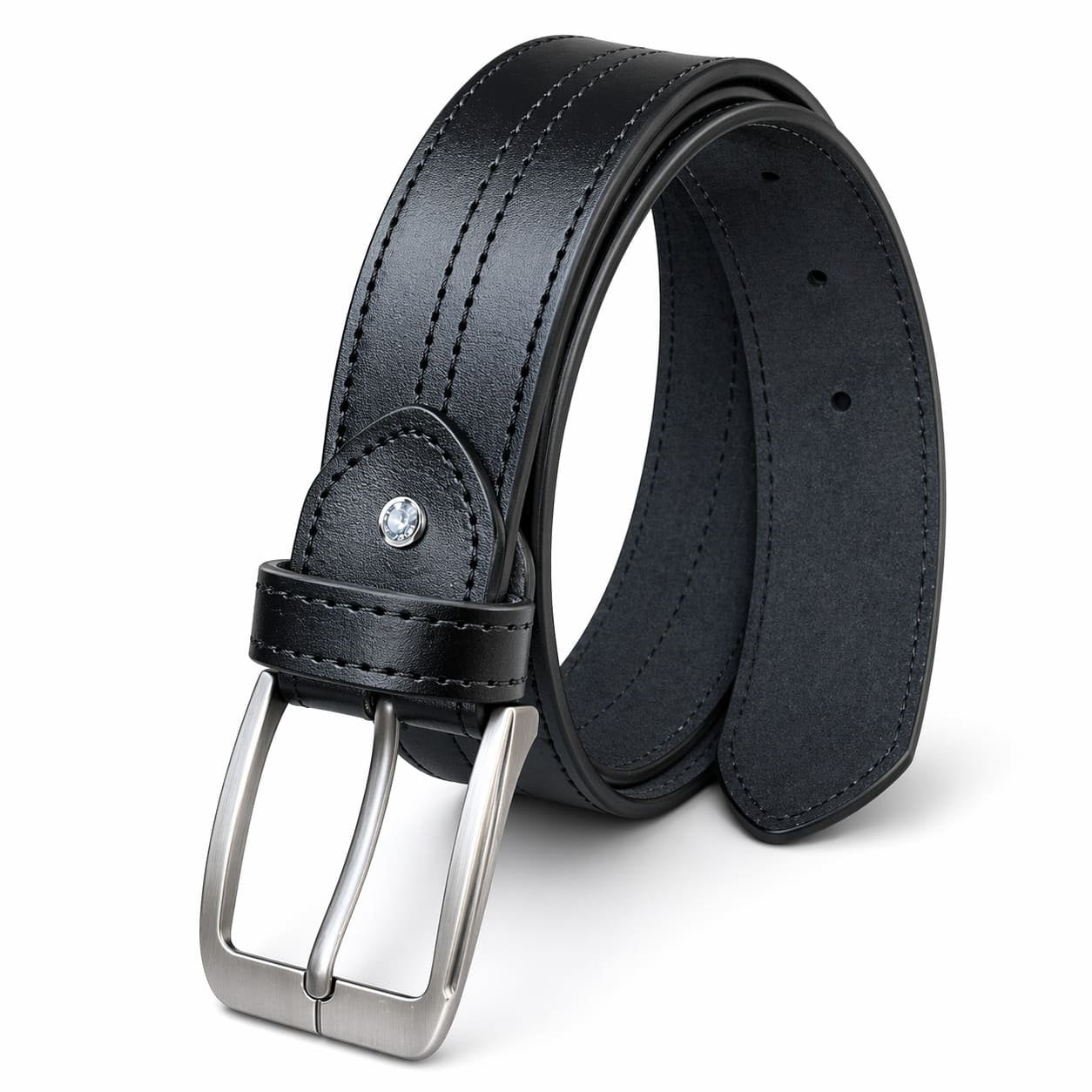 Black-Men-Leather-Belt