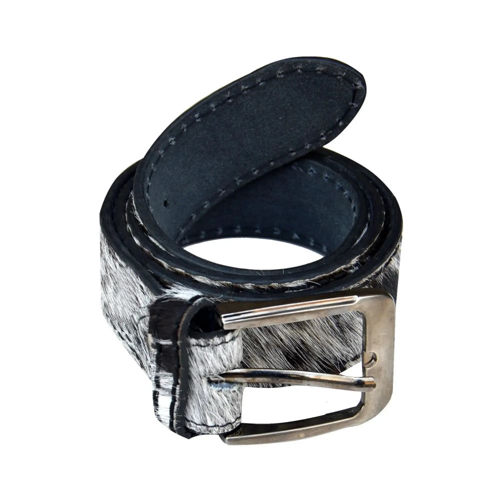 Hair-On-Leather-Belt