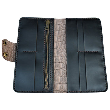 Luxury Long Leather Wallet for Men