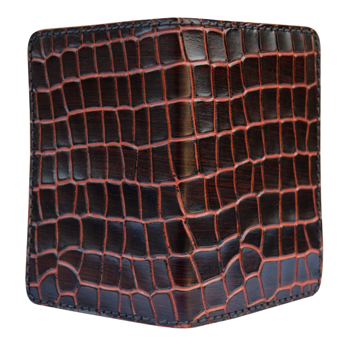 Men’s Leather Wallet with Passport Pocket
